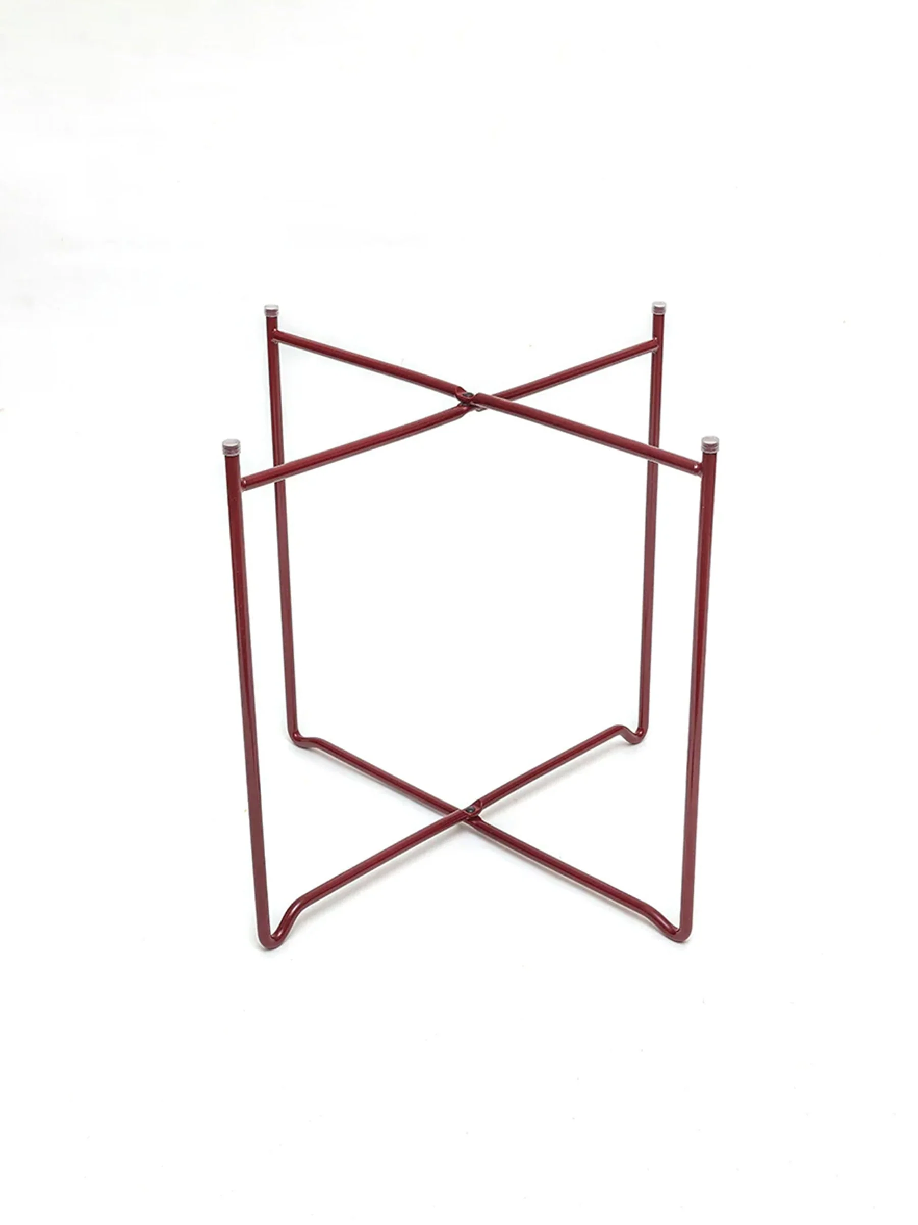 Metal Tray Stand - Oxblood - Image 3