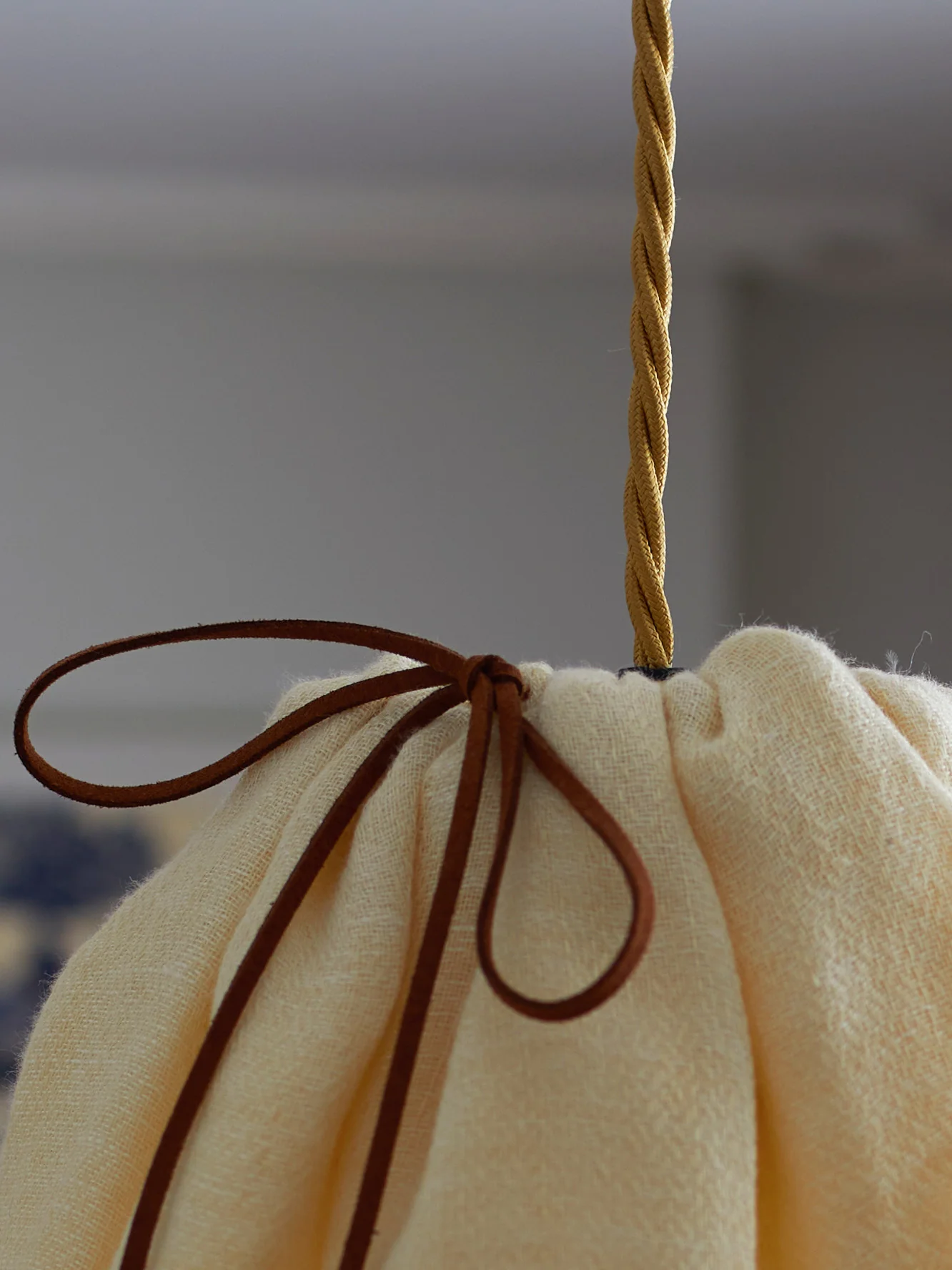Paper Bag Bell Pendant - Image 4
