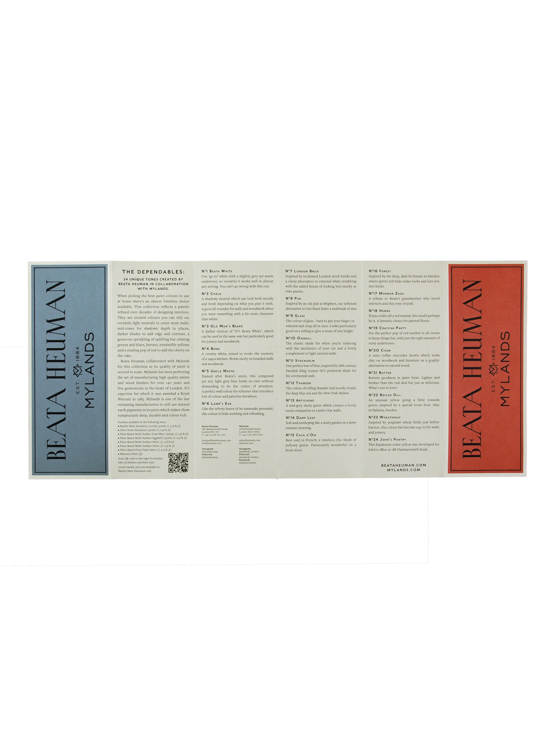 The Dependables Paint Chart - Image 5