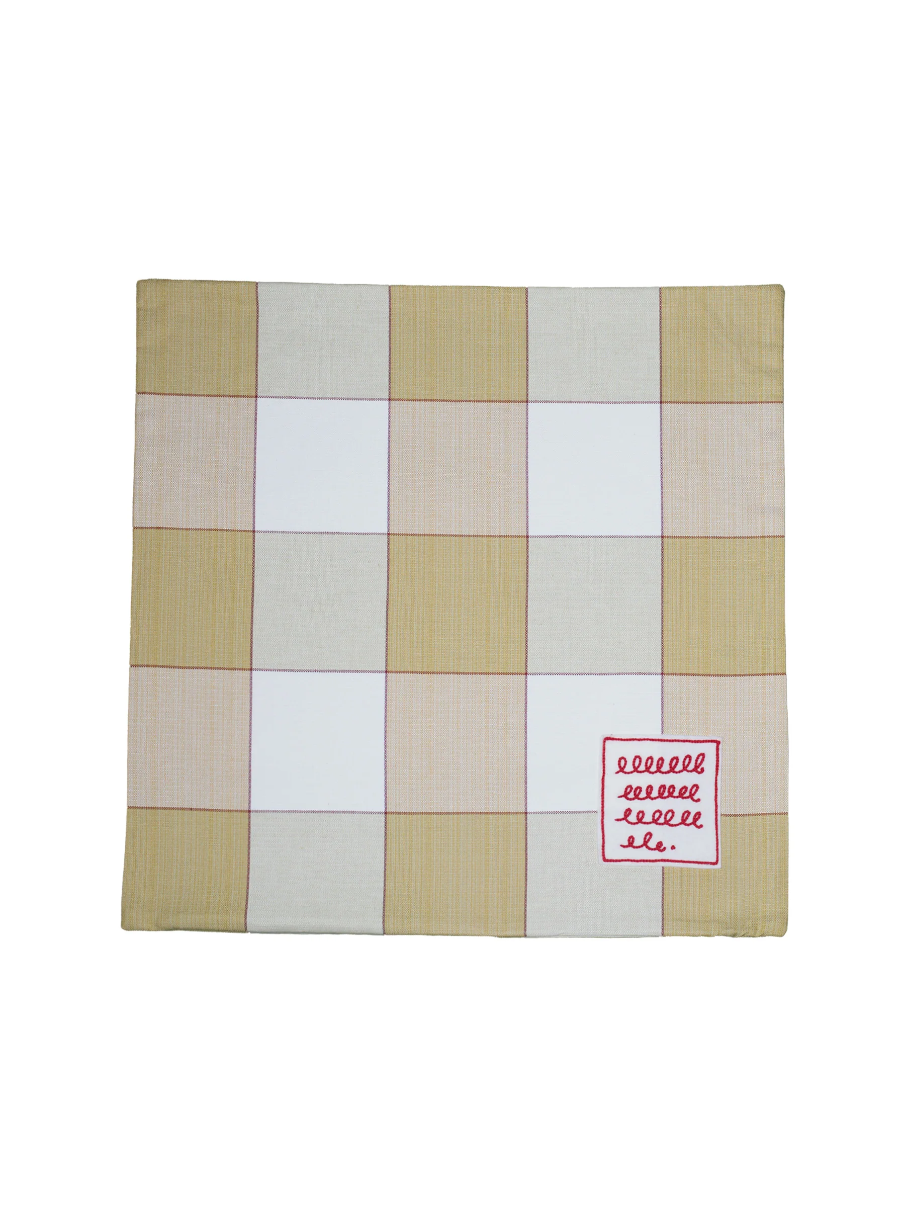 Two-by-Two Cushion Cover Hay - Image 4